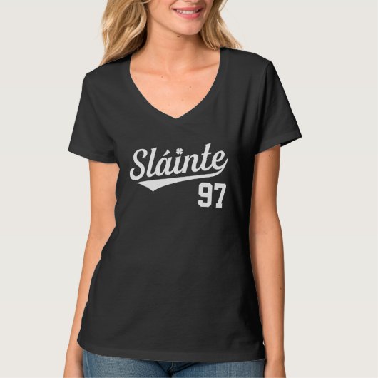 Slainte Irish St Patrick s Day Ireland Baseball St T-shirt (Voorkant)