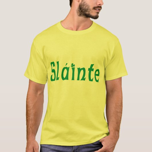 Slainte Irish T-Shirt (Voorkant)