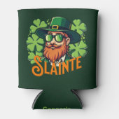 Slainte Irish Toast St Patrick's Day gepersonalise Blikjeskoeler (Voorkant)