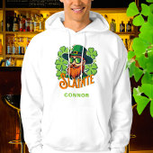 Slainte Irish Toast St Patrick's Day gepersonalise Hoodie