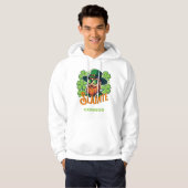 Slainte Irish Toast St Patrick's Day gepersonalise Hoodie (Voorkant volledig)