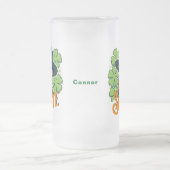 Slainte Irish Toast St Patrick's Day gepersonalise Matglas Bierpul (Center)