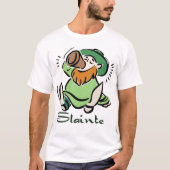 Slainte leprechaun t-shirt (Voorkant)