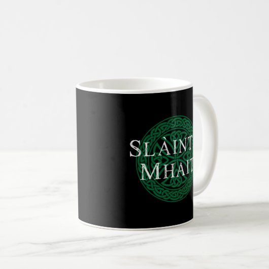 Slainte Mhath Slàinte Mhaith Ireland Gaeilge Irish Koffiemok (Voorkant rechts)