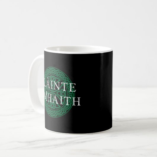 Slainte Mhath Slàinte Mhaith Ireland Gaeilge Irish Koffiemok (Voorkant links)