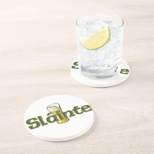 Slainte onderzetters (Zijkant)