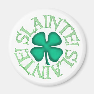 Slainte! Ronde magneet