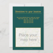 Slàinte! Saint Patrick's Day Pint van bier op groe Kaart (Achterkant)