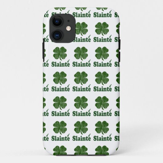 Slainte Shamrock Case-Mate iPhone Case (Achterkant)
