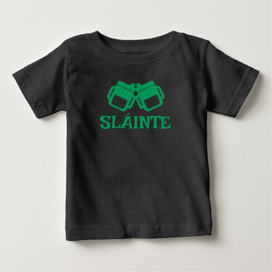 SLÁINTE sippy black tee (Voorkant)