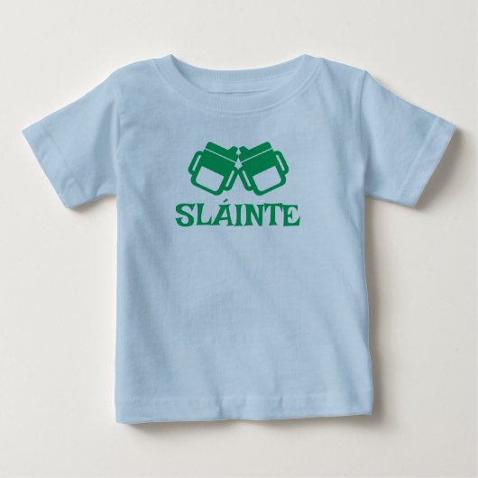 SLÁINTE sippy blue tee (Voorkant)