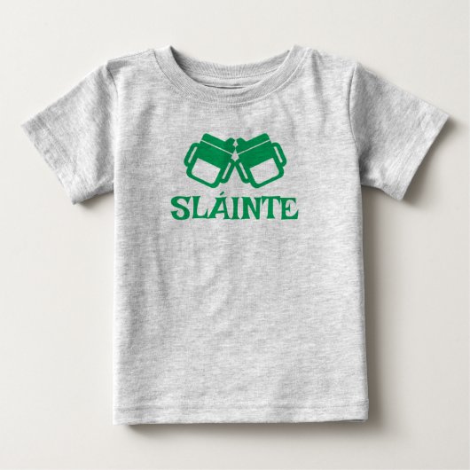 SLÁINTE sippy grijze T-shirt (Voorkant)