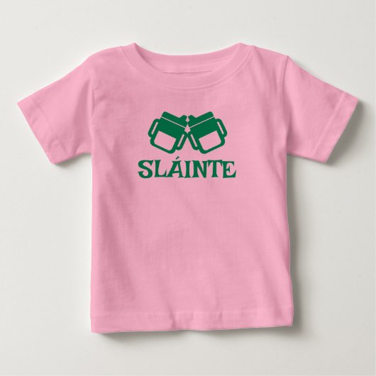 SLÁINTE slurfbeker roze tee (Voorkant)