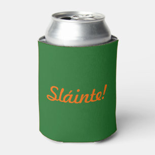Sláinte St Patricks Day Green Beer Coooler Blikjeskoeler
