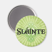 Slainte St. Patrick's Day Magnet (Voorkant / Achterkant)