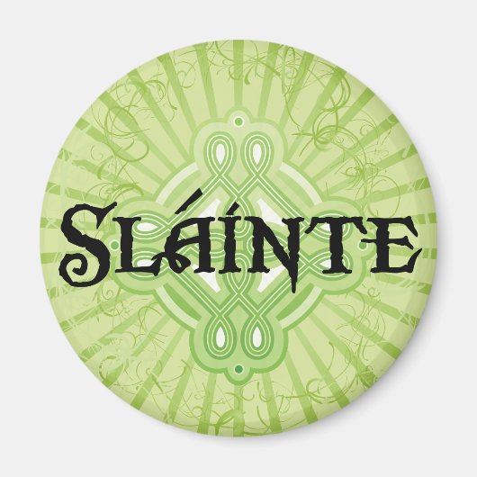 Slainte St. Patrick's Day Magnet (Voorkant)