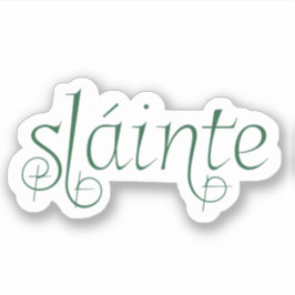 Sláinte sticker
