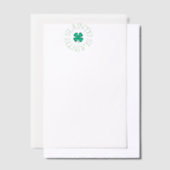 Slainte vellum-papier vellum uitnodigingen (Offset)