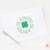 Slainte vierkante stickers (Envelop)