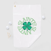 Slainte witte golfhanddoek (Insitu)