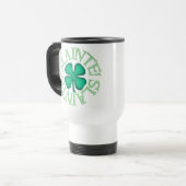 Slainte witte reismok reisbeker (Voorkant links)