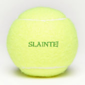 Slainte woord Penn tennisballen (Voorkant)