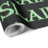 Slainte zwart mat inpakpapier groot (Rol Hoek)