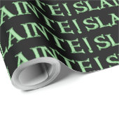 Slainte zwart mat inpakpapier klein (Rol Hoek)