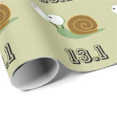 slak 13.1 (halve marathon) cadeaupapier (Rol Hoek)