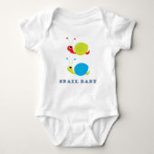 Slak Baby Romper (Voorkant)