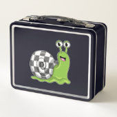 Slak bij Chess met Chessboard (Achterkant)