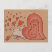 slak briefkaart (Voorkant)