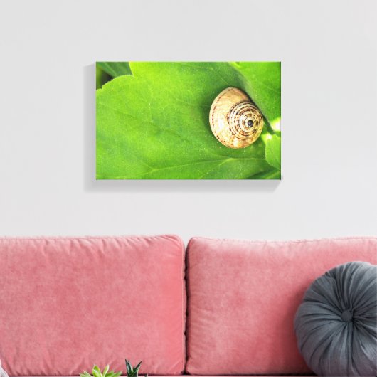 slak canvas afdruk (Insitu (Woonkamer))