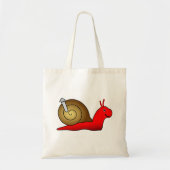 Slak Canvas tas (Voorkant)