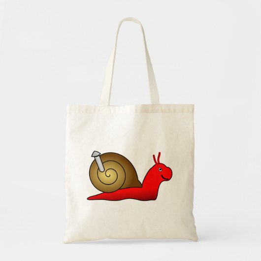 Slak Canvas tas (Voorkant)