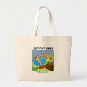 Slak die slijm trouwt Grappige cadeaus T-shirts en Grote Tote Bag