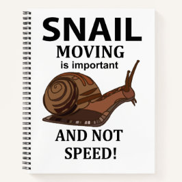 Slak Dier Inspirerend Notitieboek