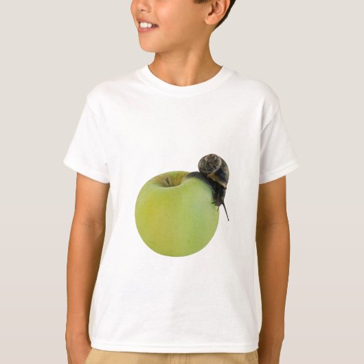 Slak en appel t-shirt (Voorkant)