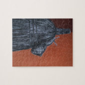 Slak en bezem Tekenpuzzel met Geschenkdoos Legpuzzel (Horizontaal)