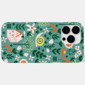 Slak en bloemen Schattigee tuin botanisch Case-Mate iPhone Case (Achterkant (horizontaal))