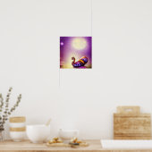 Slak en maan poster (Keuken)