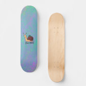 Slak Geboren Snick  Persoonlijk Skateboard (Voorkant)