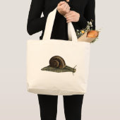  slak grote tote bag (Voorkant (product))