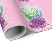 Slak in de vijg cadeaupapier (Rol Hoek)