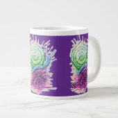 Slak in de vijg grote koffiekop (Voorkant rechts)