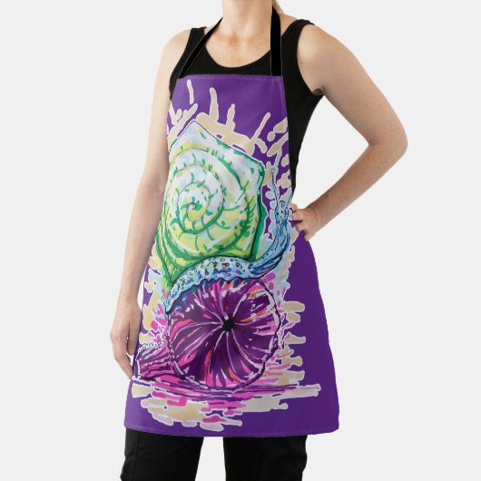 Slak in de vijg schort (Insitu)