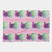 Slak in de vijg theedoek (Horizontaal)