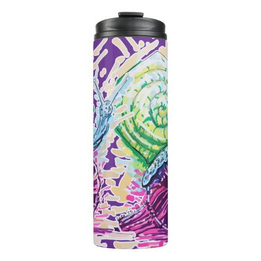 Slak in de vijg thermosbeker (Voorkant)