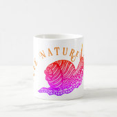 Slak in grafische stijl koffiemok (Center)