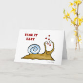 slak kaart (Gele Bloem)